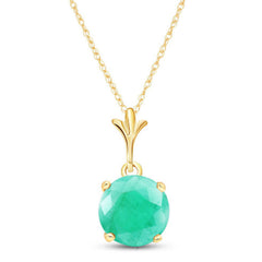 Solo Sphere Emerald Necklace