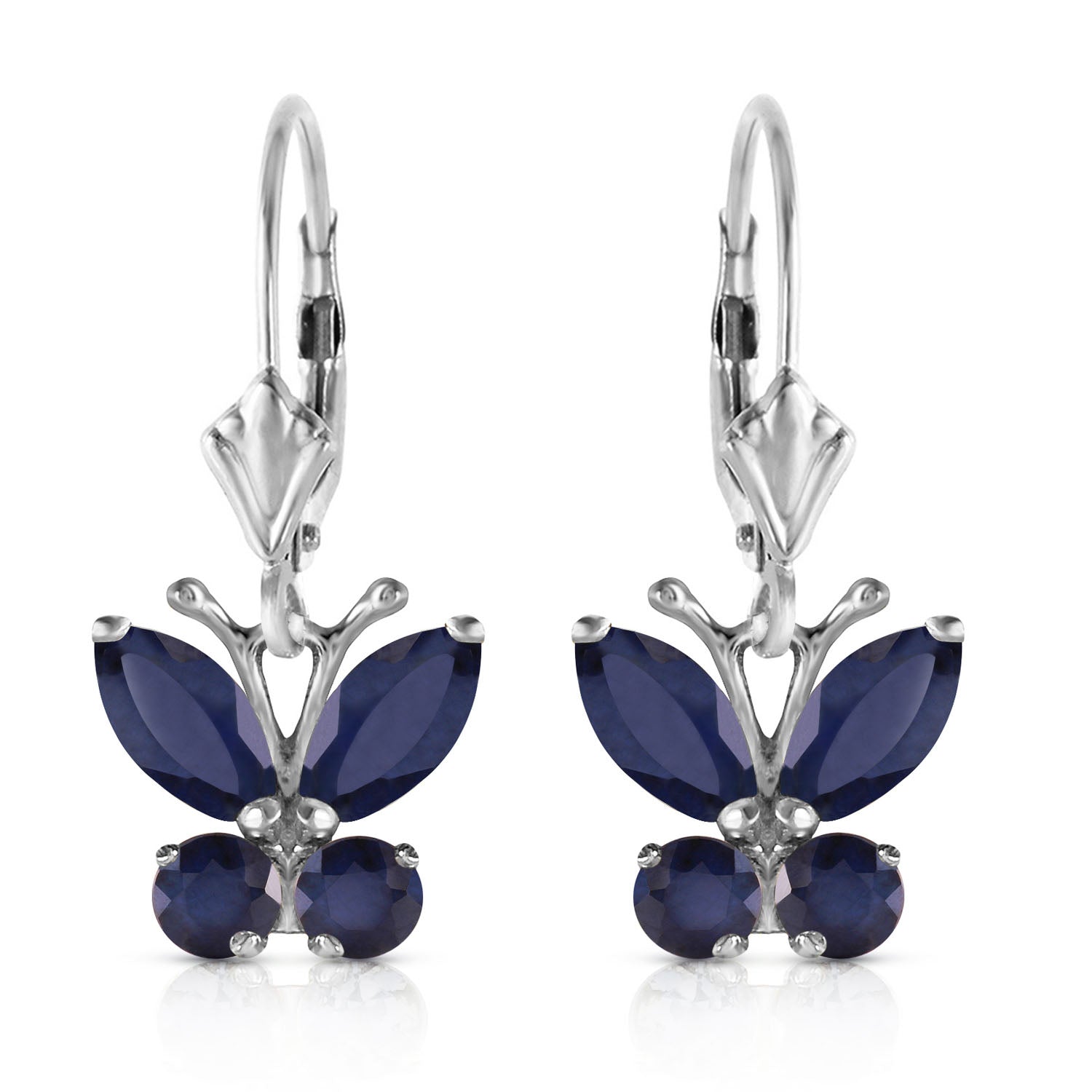 Autumn Breeze Sapphire Earrings