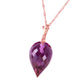 Luminous Sparkle Amethyst Necklace