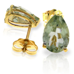 Gleaming Pear Green Amethyst