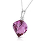 Moonlit Essence Amethyst & Diamond Necklace