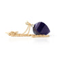 Moonlit Essence Sapphire & Diamond Necklace