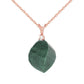 Moonlit Essence Emerald & Diamond Necklace