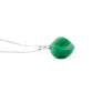 Moonlit Essence Emerald & Diamond Necklace