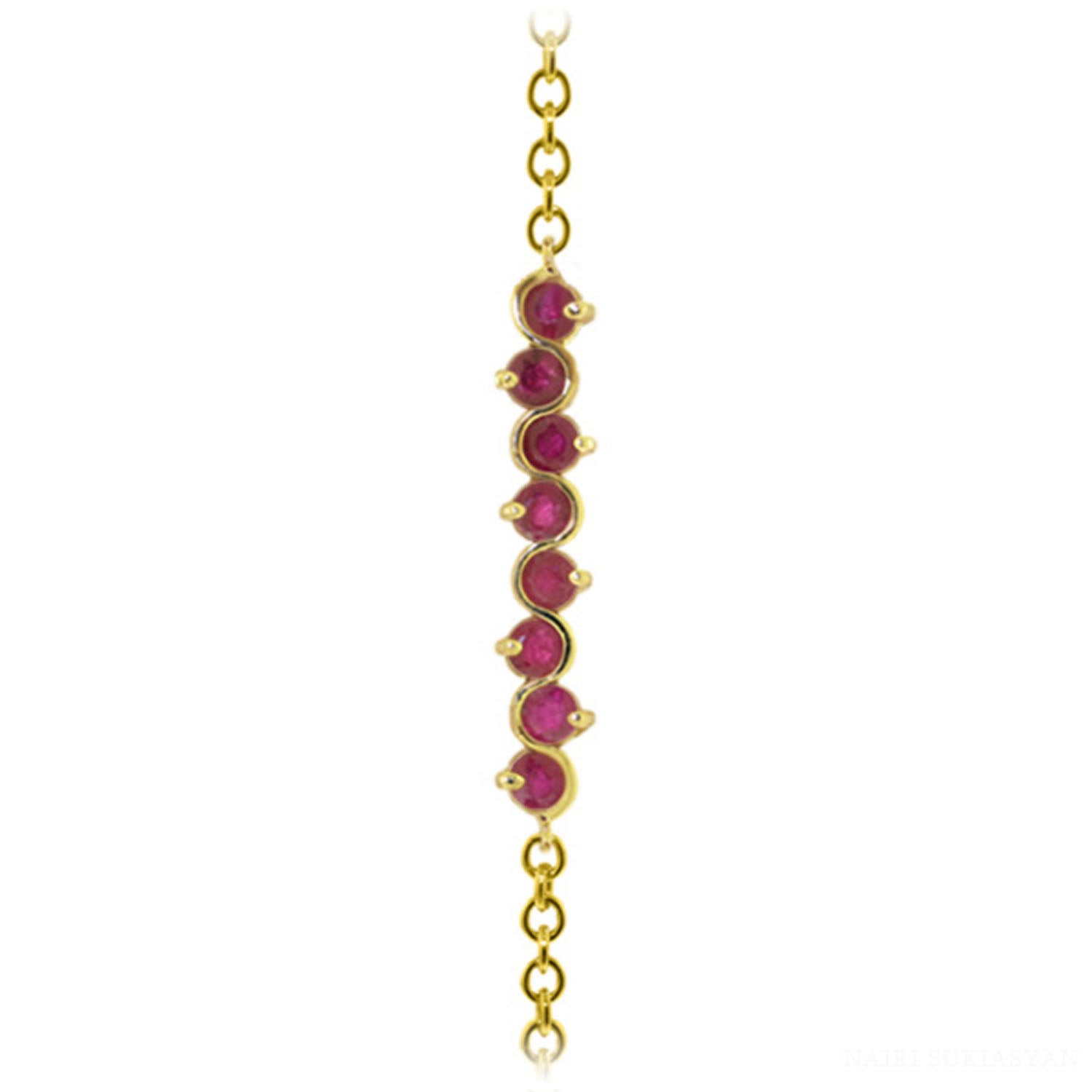 Subtle Radiance Ruby Bracelet
