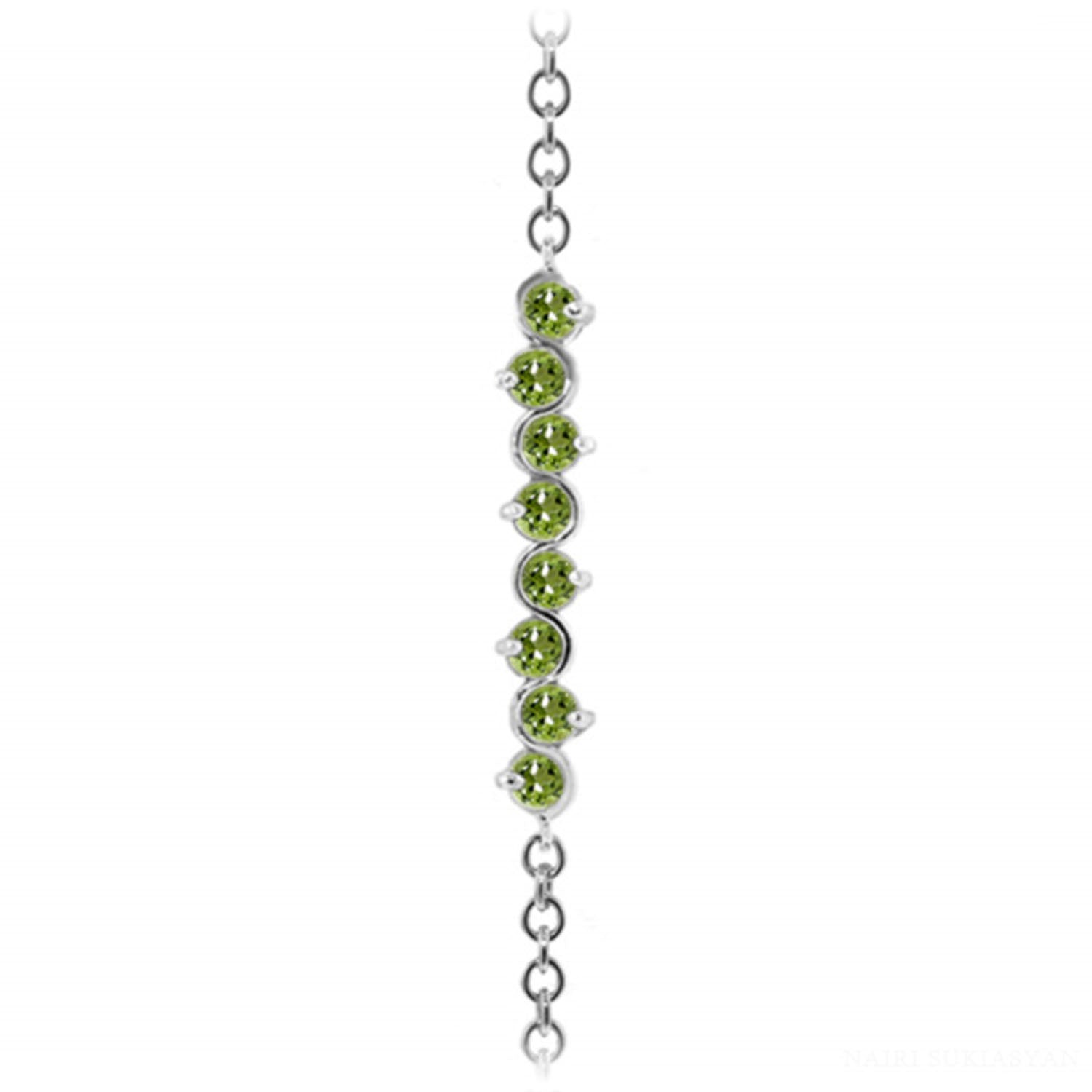 Subtle Radiance Peridot Bracelet