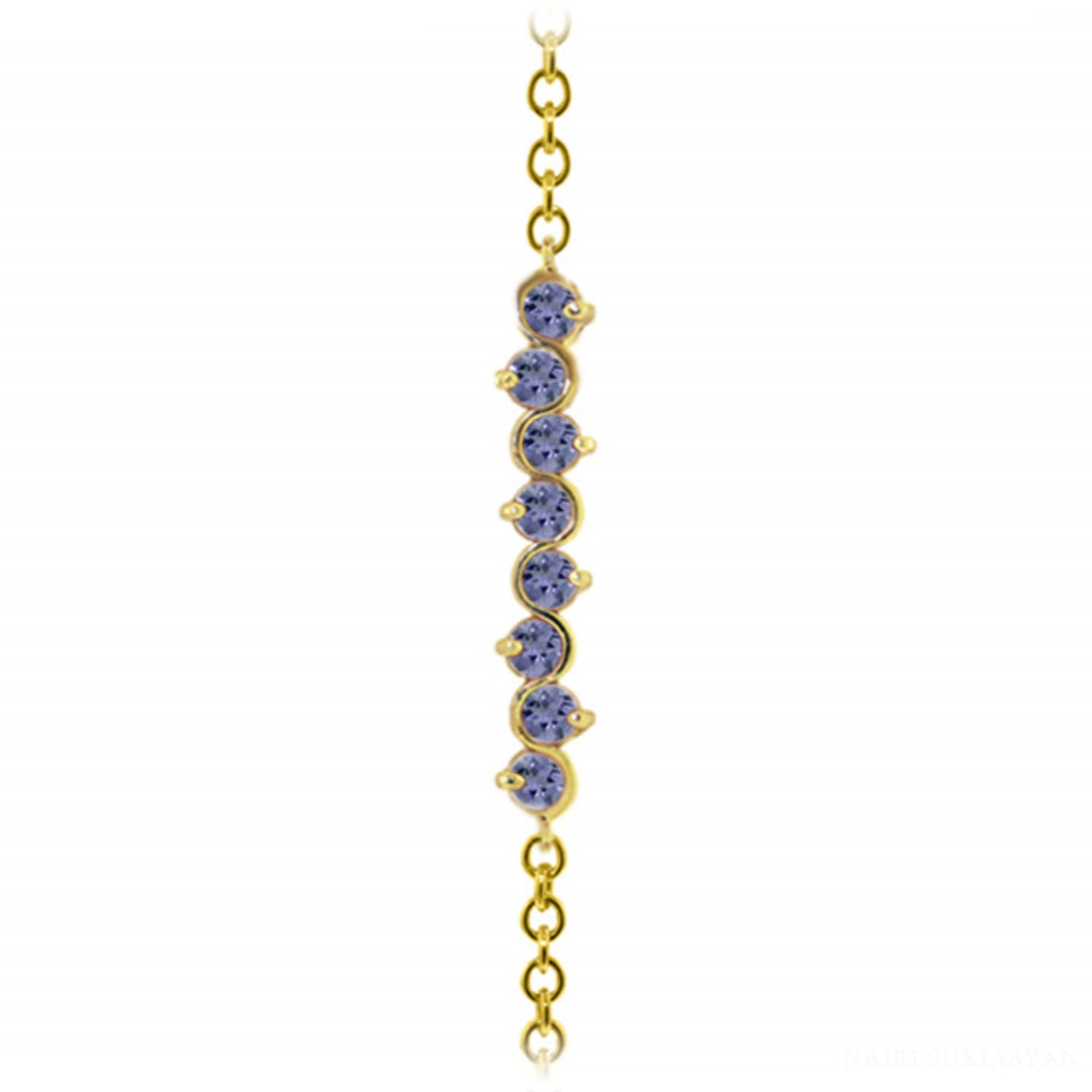 Subtle Radiance Tanzanite Bracelet