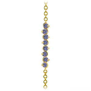 Subtle Radiance Tanzanite Bracelet