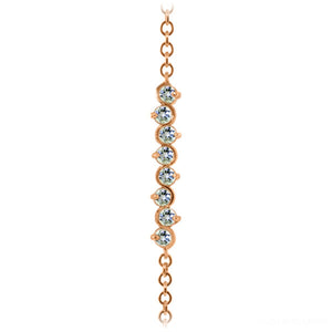 Subtle Radiance Aquamarine Bracelet