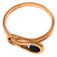 Lockstone Black Diamond Ring