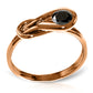 Lockstone Black Diamond Ring