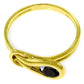 Lockstone Black Diamond Ring