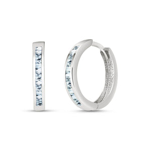 Infinite Spark Aquamarine Earrings