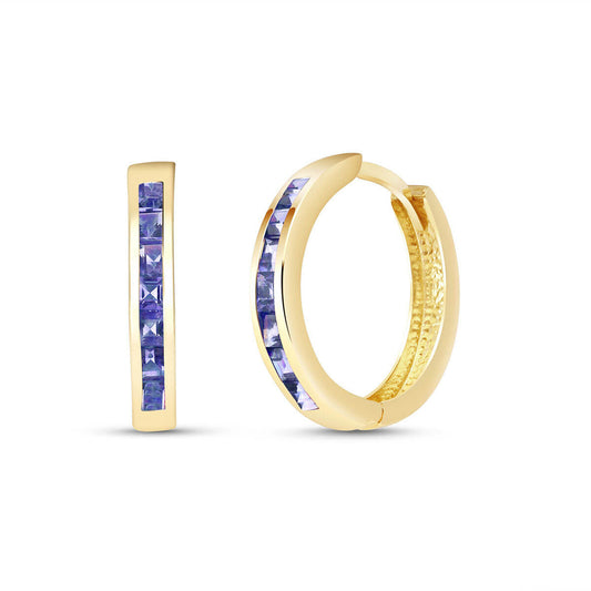 Infinite Spark Tanzanite Earrings