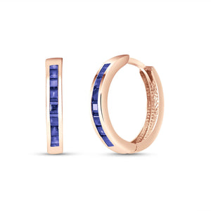 Infinite Spark Sapphire Earrings
