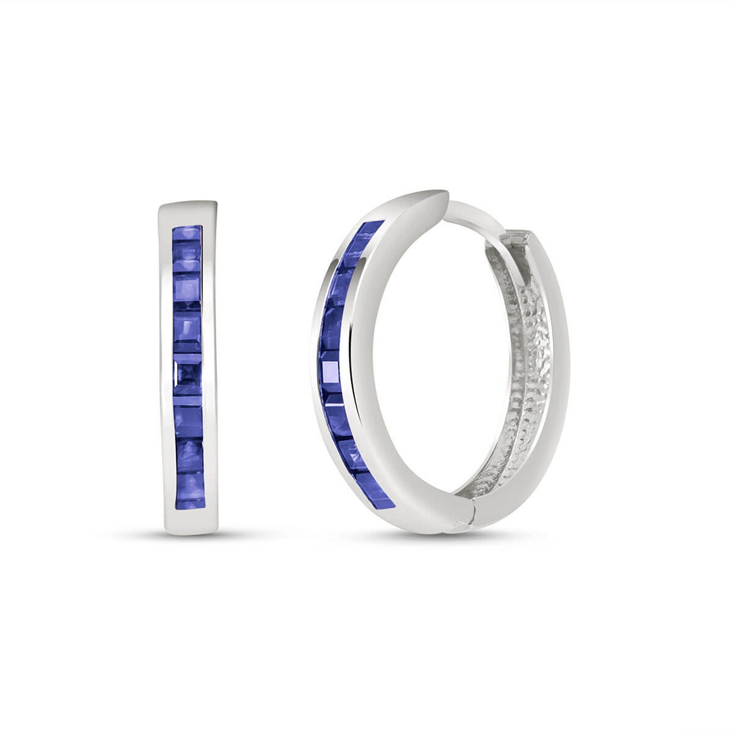 Infinite Spark Sapphire Earrings
