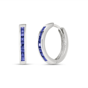 Infinite Spark Sapphire Earrings