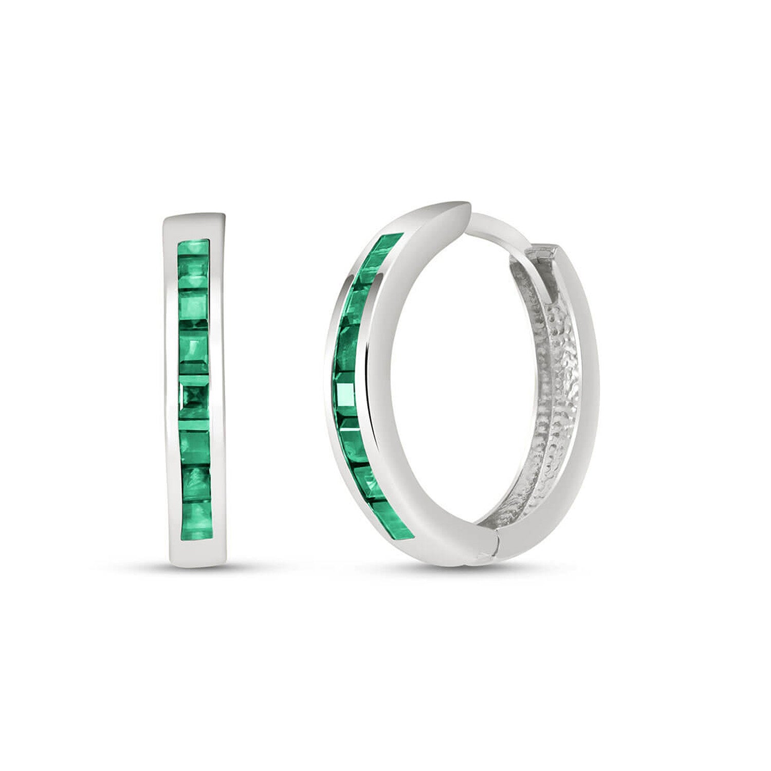 Infinite Spark Emerald Earrings