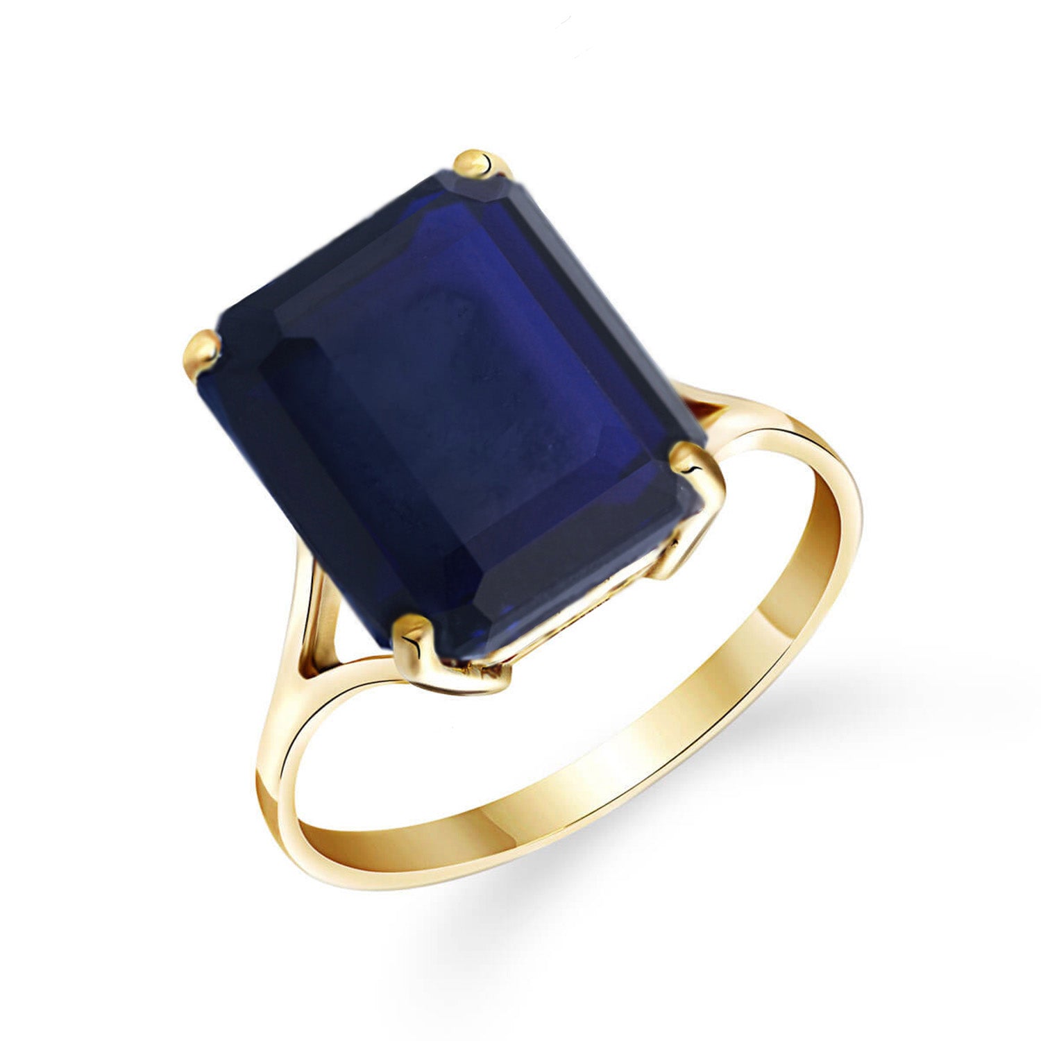 Essential Facet Sapphire Ring