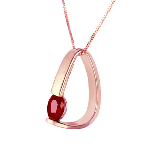 Zen Charm Ruby Necklace