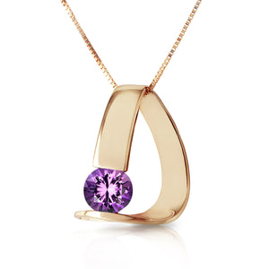 Zen Charm Amethyst Necklace