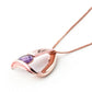 Zen Charm Amethyst Necklace