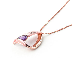 Zen Charm Amethyst Necklace