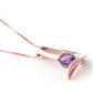 Zen Charm Amethyst Necklace