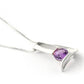 Zen Charm Amethyst Necklace