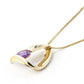 Zen Charm Amethyst Necklace