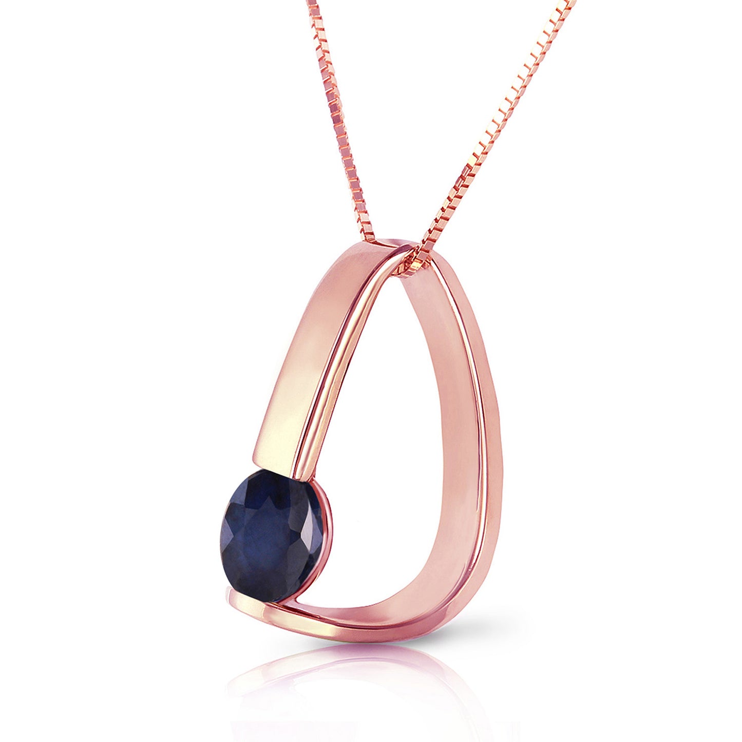 Zen Charm Sapphire Necklace