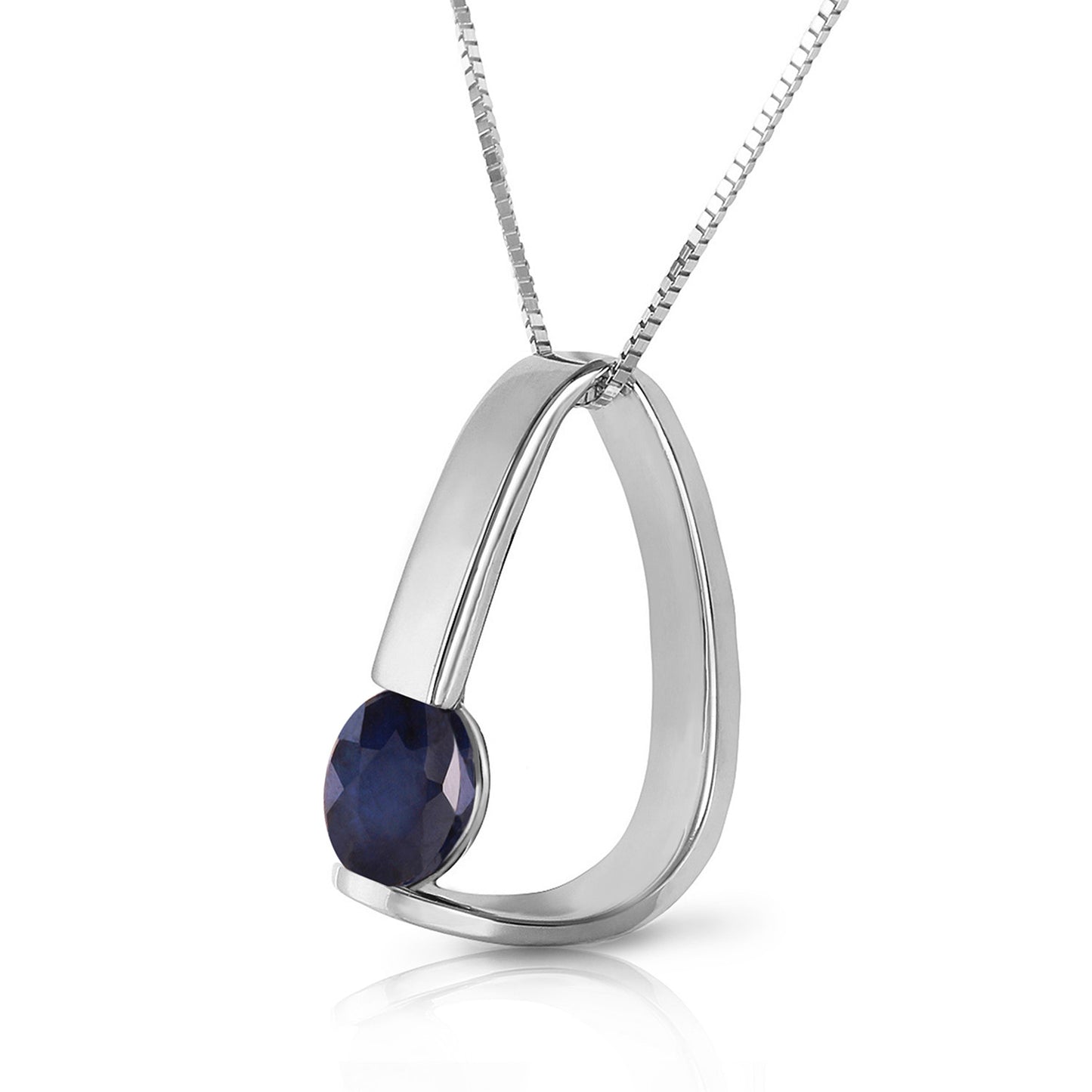 Zen Charm Sapphire Necklace