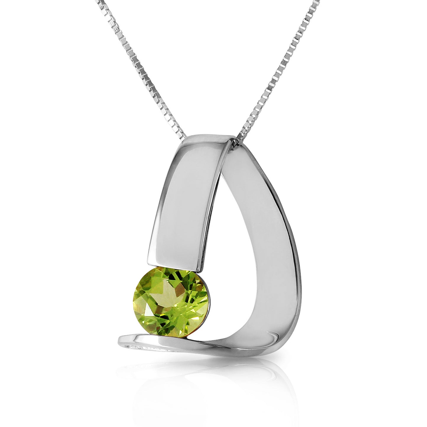 Zen Charm Peridot Necklace