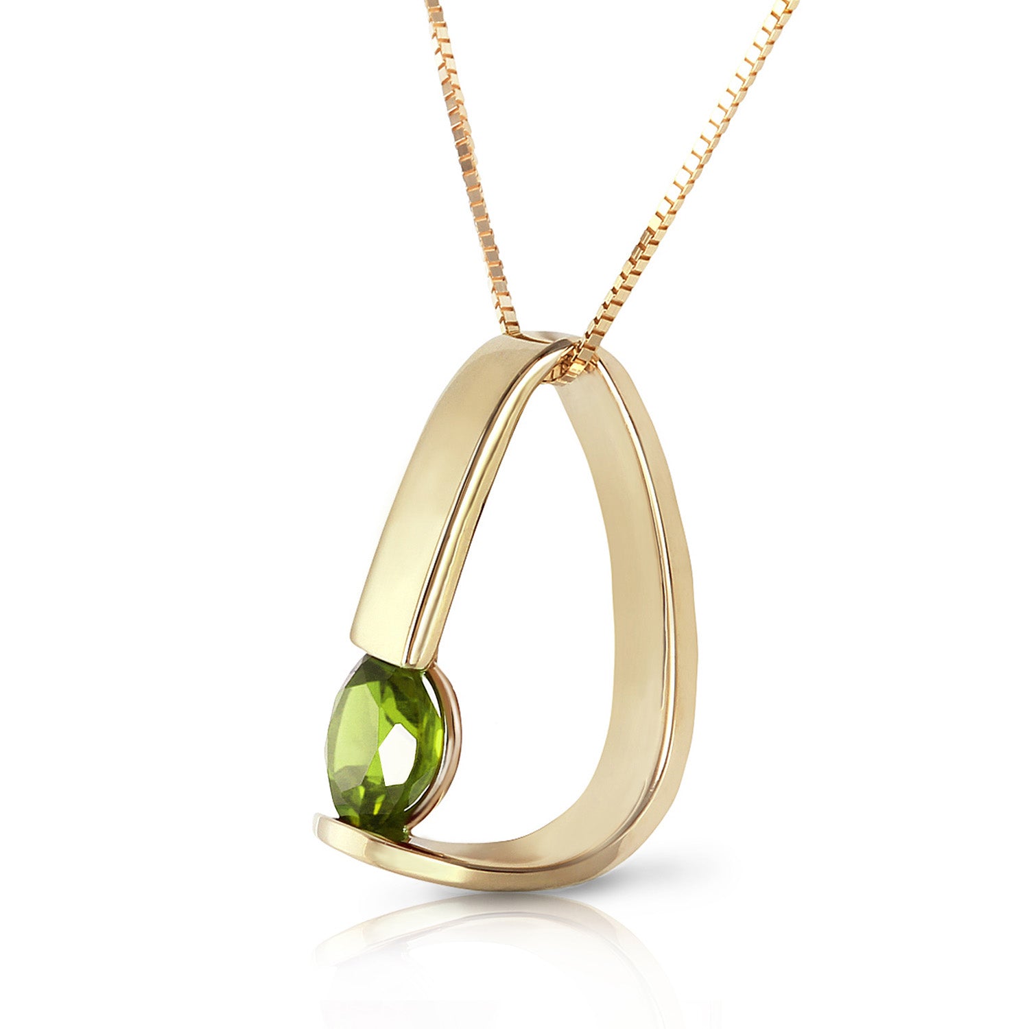 Zen Charm Peridot Necklace