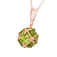 Regal Crown Peridot Necklace