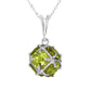 Regal Crown Peridot Necklace