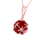 Regal Crown Ruby Neckalce