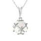 Regal Crown Opal Necklace