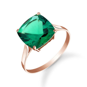 Elegant Spark Emerald Ring