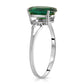 Gleaming Glow Emerald Ring