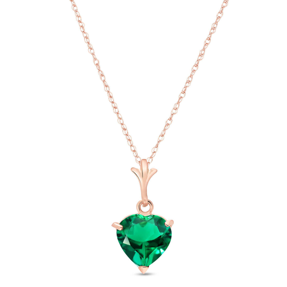 Eternal Love Emerald Necklace