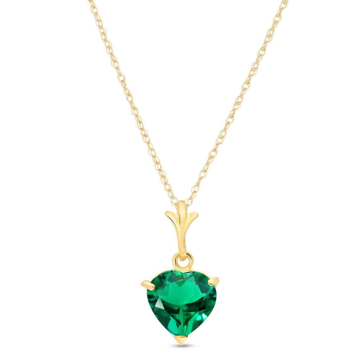 Eternal Love Emerald Necklace