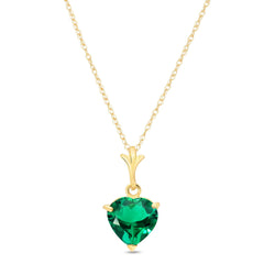 Eternal Love Emerald Necklace