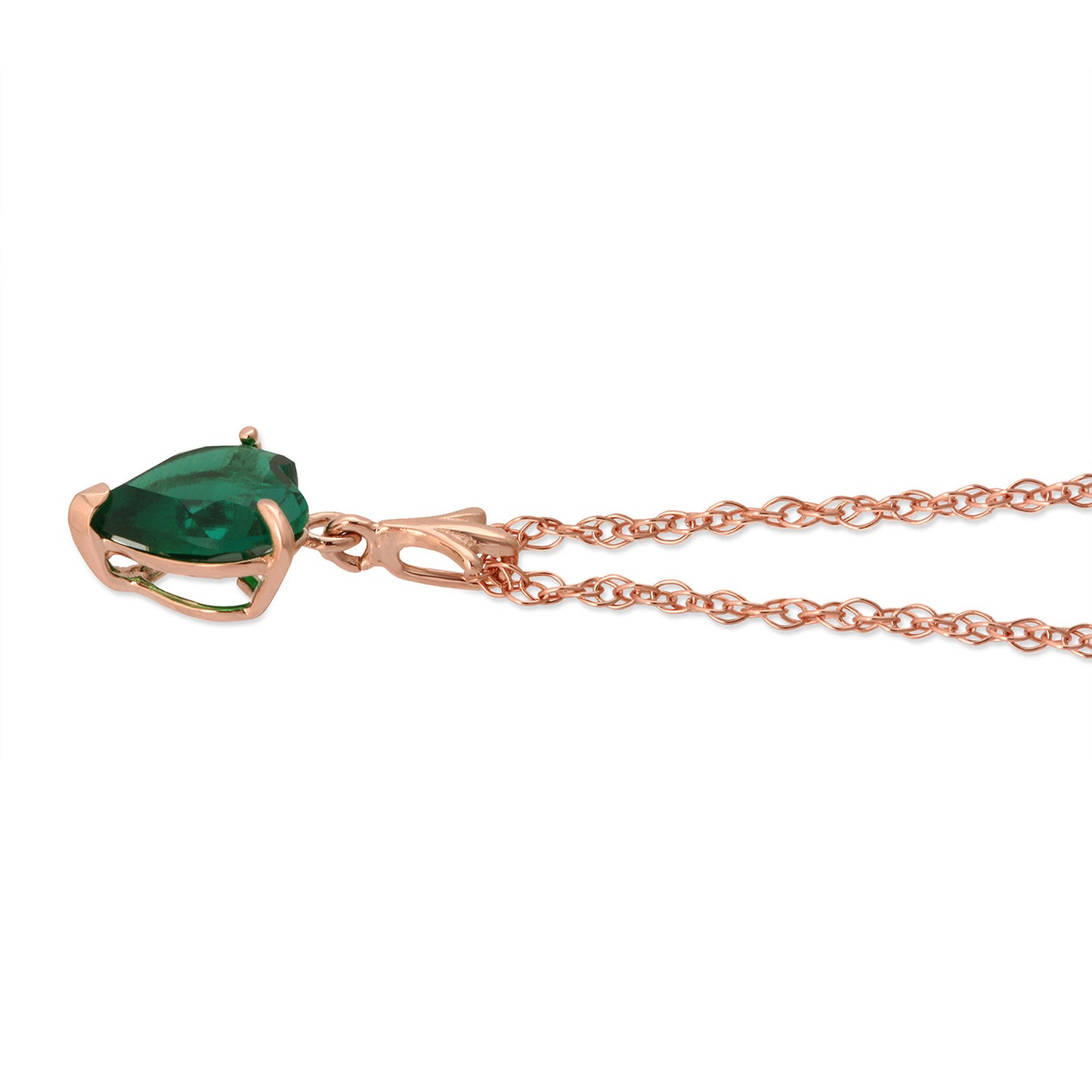 Eternal Love Emerald Necklace