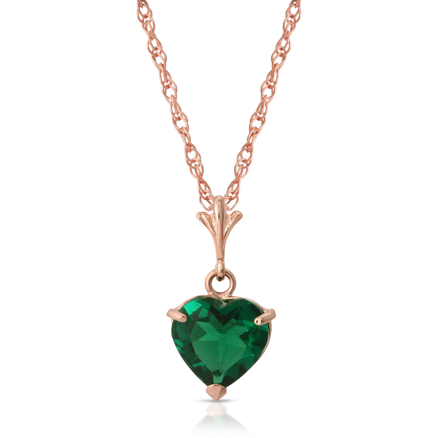 Eternal Love Emerald Necklace