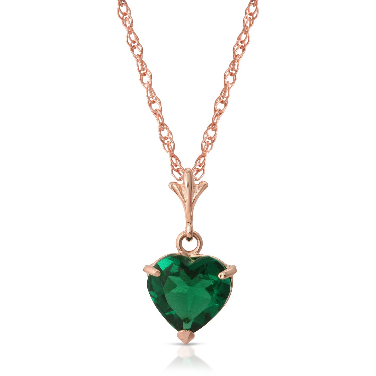 Eternal Love Emerald Necklace