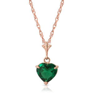 Eternal Love Emerald Necklace