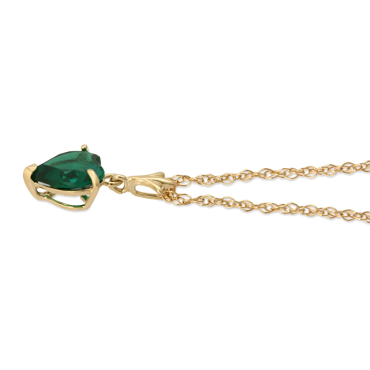 Eternal Love Emerald Necklace