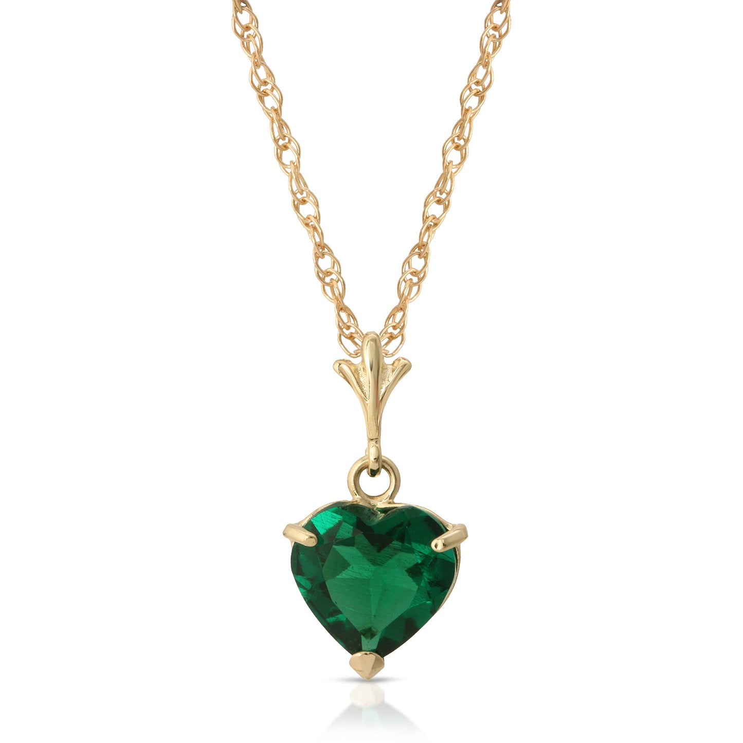 Eternal Love Emerald Necklace