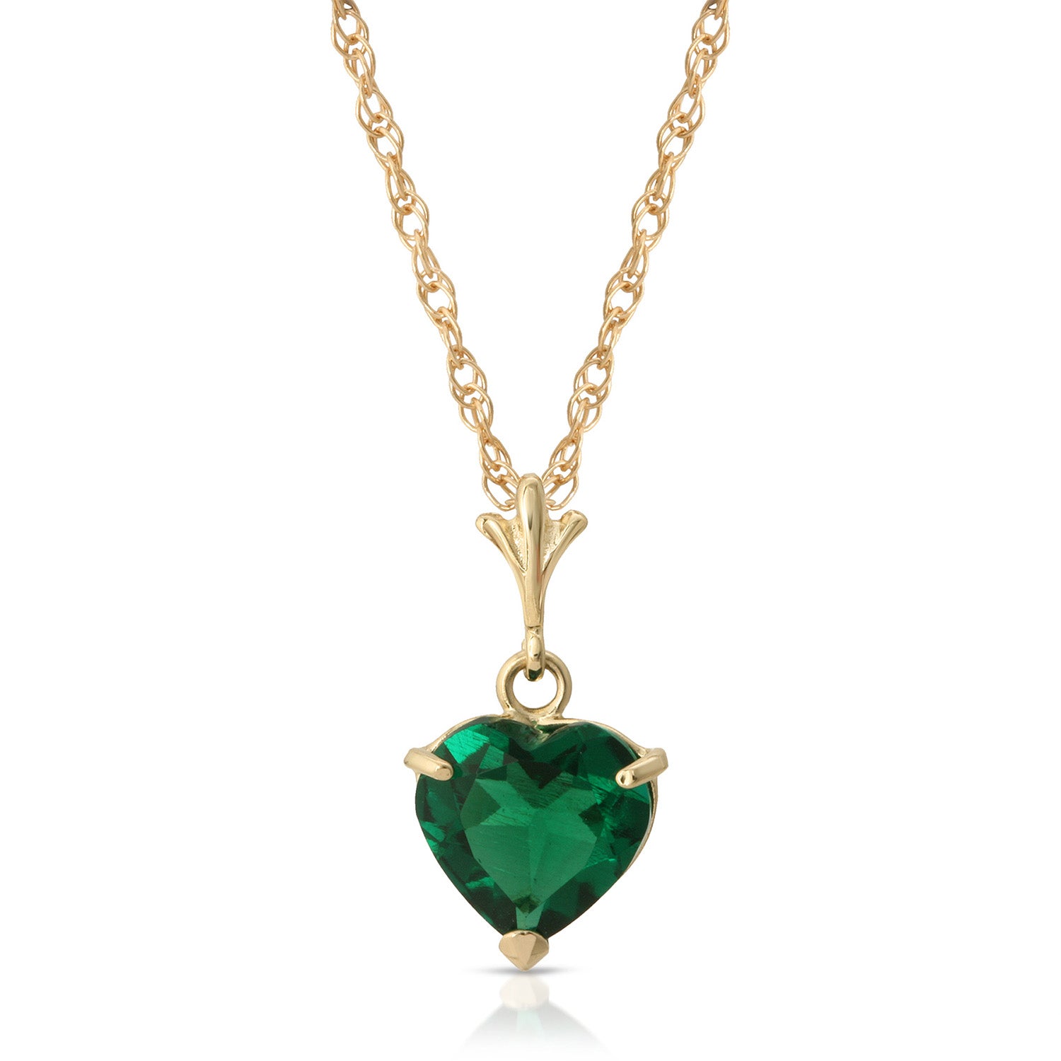 Eternal Love Emerald Necklace